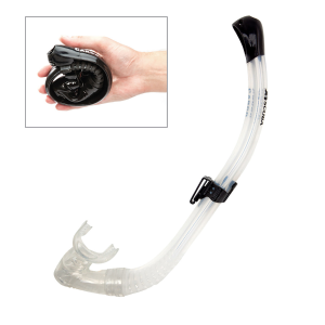 Dive Addicts  XS Scuba Cargo Snorkel - Clear - $38.00 at Dive Addicts 