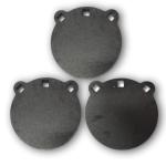 4" AR550 Steel Targets Bundle (3 pack)