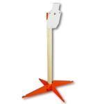 Steel Target System - 7"x14"x3/8" AR500 Silhouette