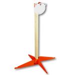 AR500 Shooting Targets-8"-12" gong with 2x4 stand