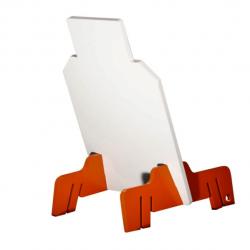 AR500 Steel 9"x14" Rectangle Target with Modular Stand