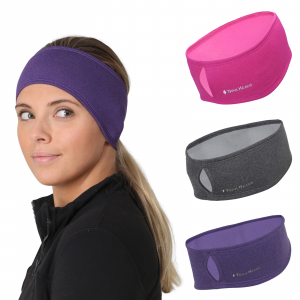 TrailHeads Women's Power Ponytail Headband - 3-pack - Purple