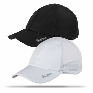 TrailHeads Men's UV Protection Running Hat - 2-Pack - Black