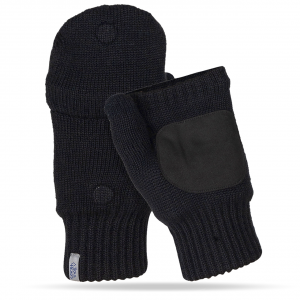 TrailHeads Women's Merino-Knit Convertible Mittens - Small/Medium