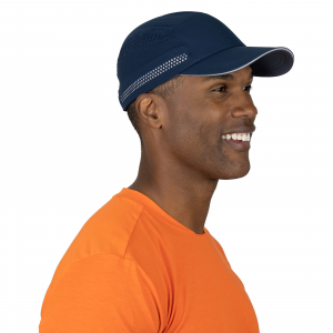 TrailHeads Men's Running Hat - Recycled Sports Cap - Traverse Series - Navy