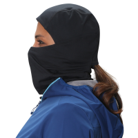 TrailHeads Ponytail Balaclava for Women - Black