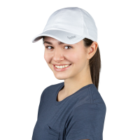TrailHeads UV Protection Running Hat for Women - White