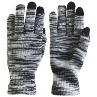 TrailHeads Women's Knit Gloves - Touch Screen Gloves - Black