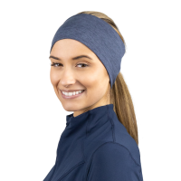 TrailHeads Women's Running Headband - Adrenaline Series - Navy