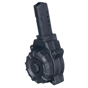 Mag DRMA34 Glock Compatible 9mm Luger G43 30rd Black Drum Ammo