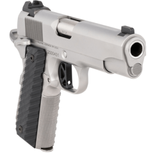 Dan Wesson 01827 V-Bob 45 ACP 4.25" 8+1 Stainless Steel Black Polymer Grip