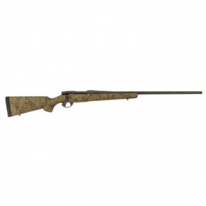 Howa HHS45533 1500 6.5 PRC 3+1 Cap 24" TB Black Rec/Barrel Green with Black Webbing Fixed HS Precision Stock Right Hand (Full Size)