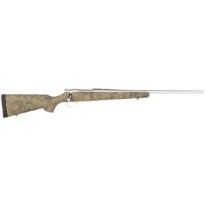 Howa HHS63113 1500 308 Win 5+1 Cap 22" TB Stainless Steel Rec/Barrel Green with Black Webbing Fixed HS Precision Stock Right Hand (Full Size)
