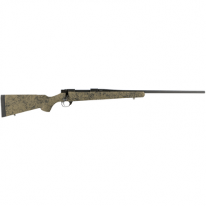 Howa HHS62603 1500 270 Win 5+1 Cap 22" Black Rec/Barrel Green with Black Webbing Fixed HS Precision Stock Right Hand (Full Size)