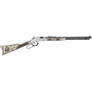 Henry H004AE Golden Boy Silver American Eagle 22 Short 22 Long 22 LR 16 LR/21 Short 20" Ivory American Walnut Nickel-Plated Right Hand
