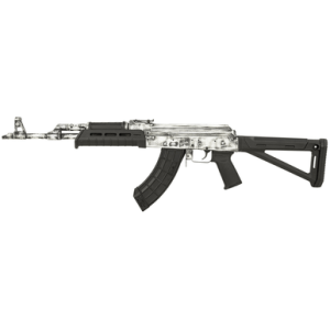 Century Arms RI4997N VSKA 7.62x39mm 30+1 16.50" Barrel w/Chevron Muzzle Brake, White Distressed Aluminum Receiver, Black Magpul MOE AK Stock, MOE Pistol Grip & Ultimak Handguard