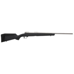 Savage Arms 57056 110 Storm 270 Win 4+1 Cap 22" Matte Stainless Rec/Barrel Matte Gray Fixed AccuStock Stock Left Hand (Full Size)