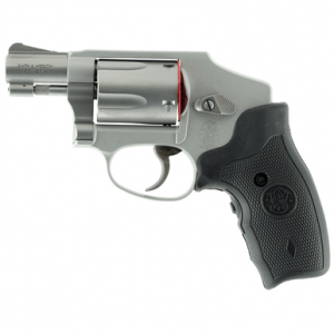 Smith & Wesson 642 Revolver 150972, 38 Special, 1.87", Crimson Trace Grip, Stainless Finish, Integral/Fixed Sights, 5 Rd