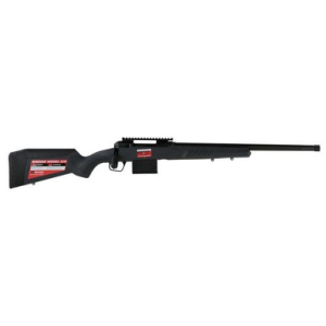 Savage Arms 57006 110 Tactical 308 Win 10+1 Cap 20" Matte Black Rec/Barrel Matte Gray Fixed AccuStock with AccuFit Stock Right Hand (Full Size)