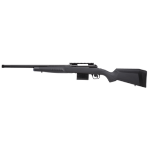 Savage Arms 57232 110 Tactical 6.5 Creedmoor 10+1 Cap 24" Matte Black Rec Matte Gray Fixed AccuStock with AccuFit Stock Right Hand (Full Size)