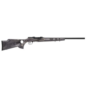 Savage Arms 47221 A22 Target Semi-Auto 22 Mag 10+1 Cap 22" Satin Black Rec/Barrel Gray Laminate Fixed Thumbhole Stock Right Hand (Full Size)
