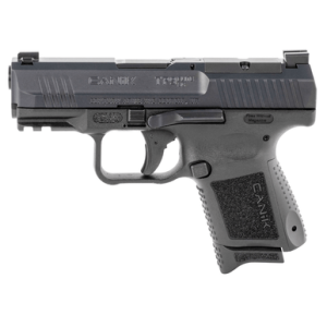 Canik HG5643N TP9 Elite Sub-Compact 9mm Luger 15+1/12+1 3.60" Black Nitride Match Grade Barrel, Optic Ready/Serrated Steel Slide & Black Polymer Frame w/Picatinny Rail Black Interchangeable Backstrap Grip