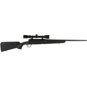 Savage Arms 57259 Axis XP 6.5 Creedmoor 4+1 Cap 22" Matte Black Rec/Barrel Matte Black Stock Right Hand (Full Size) Includes Weaver 3-9x40mm Scope