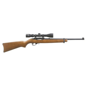 Ruger 31159 10/22 Carbine 22 LR 10+1 18.50" Hardwood Satin Black Right Hand with Viridian EON 3-9x40mm