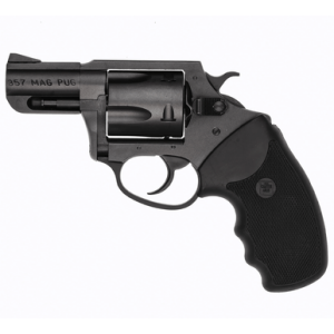 Charter Arms 13520 Mag Pug 357 Mag 5rd 2.20" Overall Black Stainless Steel with Black Rubber Grip