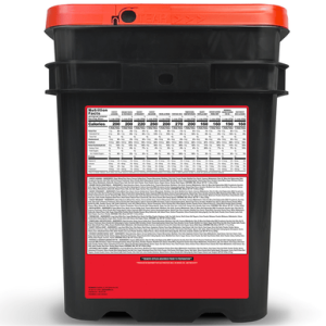 ReadyWise Grab N Go Bucket Freeze Dried Entrees 120 Servings Per Bucket