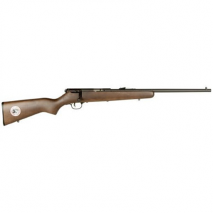 Savage Arms 60702 Mark I G 22 Short, Long, LR 1rd Cap 19" Satin Blued Rec/Barrel Satin Hardwood Stock Right Hand (Youth) with AccuTrigger