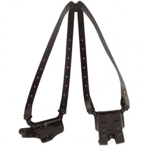 Galco MCII652B Miami Classic II Shoulder System Black Leather S&W Shield 3" 9/40 Right Hand