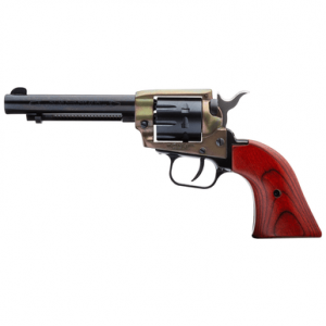 Heritage 4.75" Rough Rider Cocobolo .22 LR Case Hardened Revolver