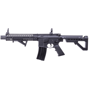 Crosman DSBR DPMS SBR Air Rifle CO2 177 25rd Shot Black Black Receiver Black 6 Position Stock