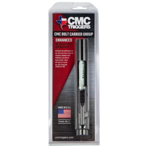 CMC Triggers 81631 Bolt Carrier Group Enhanced 223 Rem,5.56 NATO,300 BO Black Nitride 8620 Steel AR-15