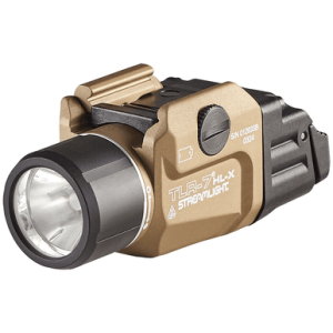 Streamlight 69459 TLR-7 HL-X USB Gun Light Flat Dark Earth 500/1,000 Lumens White LED