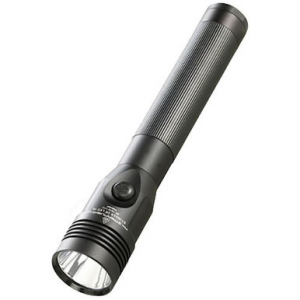 Streamlight 75455 Stinger DS LED HL 800/400/200 Lumens C4 LED Aluminum Black 3 Cell Sub-C NiMH 3.6V with 120V AC Smart Charger