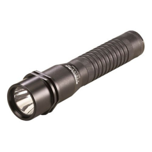 Streamlight 74353 Strion 375/175/80 Lumens C4 LED Aluminum Black Lithium Ion with 120V AC/12V DC Smart Charger & PiggyBack Holder