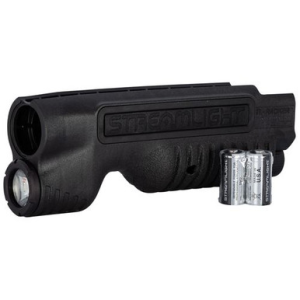 Streamlight 69600 TL-Racker Matte Black Nylon, Mossberg 500/590 Shotgun, 1,000 Lumens White LED Bulb, 283 Meters Beam
