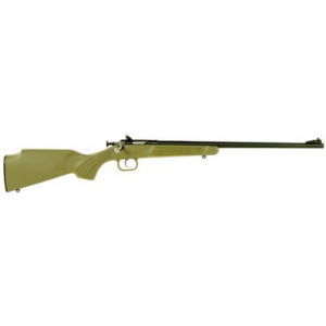Crickett KSA2235 Crickett 22 LR 1rd 16.13" Blued Desert Tan Synthetic Stock Right Hand (Youth)
