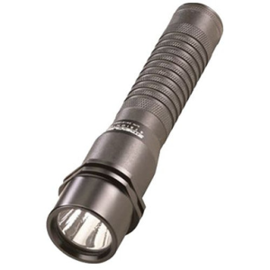 Streamlight 74301 Strion 375/130/65 Lumens LED Aluminum Black Anodized Lithium with 120V AC/12V DC Smart Charger