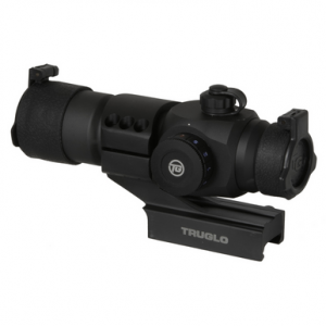 TruGlo Triton Red Dot Sight with 5-MOA Tri-Color Dot Reticle, Black Anodized, 1x30mm - TGTG8230RB