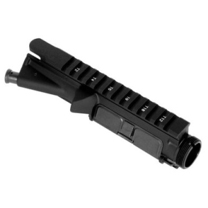 LBE Unlimited ARUPPER Upper Receiver 5.56x45mm NATO 7075-T6 Aluminum Black Receiver for AR-15 Includes Forward Assist