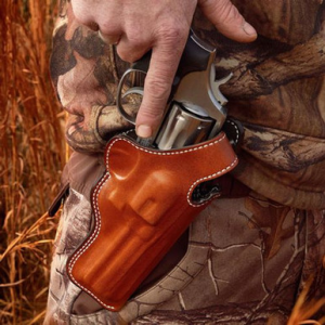 DeSantis Gunhide 016TC5LZ0 Dual Angle Hunter Tan Leather OWB Fits Glock 40 Right Hand