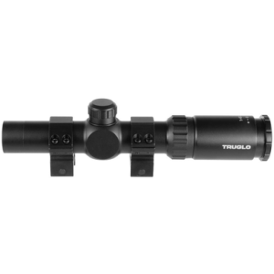 TruGlo Tru*Brite 30 Hunter 1-4x24mm Circle Duplex RifleScope, 30mm Tube - TG8514BC
