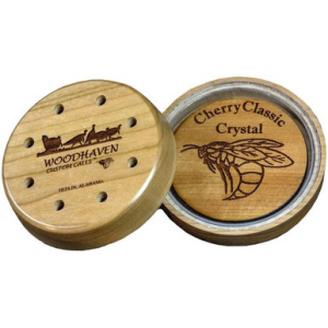 Woodhaven WH055 Cherry Classic Friction Call Attracts Turkeys Natural Crystal/Wood