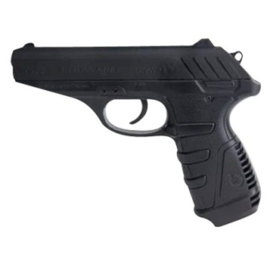 Gamo 611138054 P-25 Blowback CO2 177 Pellet Pistol 16rd Black Frame Textured Black Polymer Grip