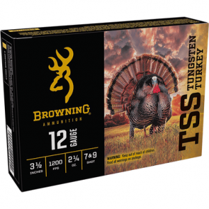 wning TSS Tungsten Turkey 12 Gauge 3.50 2 1/4 Oz Tungsten 7/9 Shot 5 Per Box Ammo