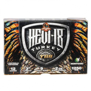 I-Shot HS4009 Hevi-18 Turkey TSS 12 Gauge 3 2 Oz 9 Shot 5 Bx/ 10 Cs Ammo