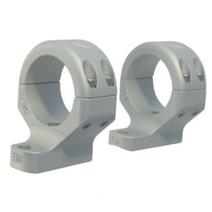 DNZ Products Hunt Master Series Marlin/Winchester 1" 2-piece Rings High Height Silver